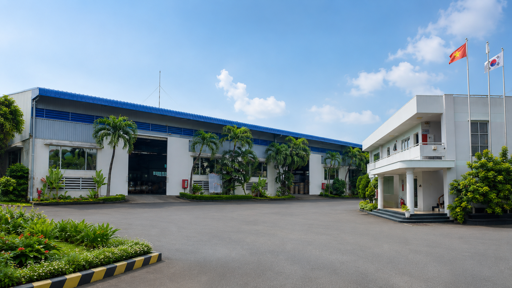 Fine Cable Vina company exterior and manufacturing facility