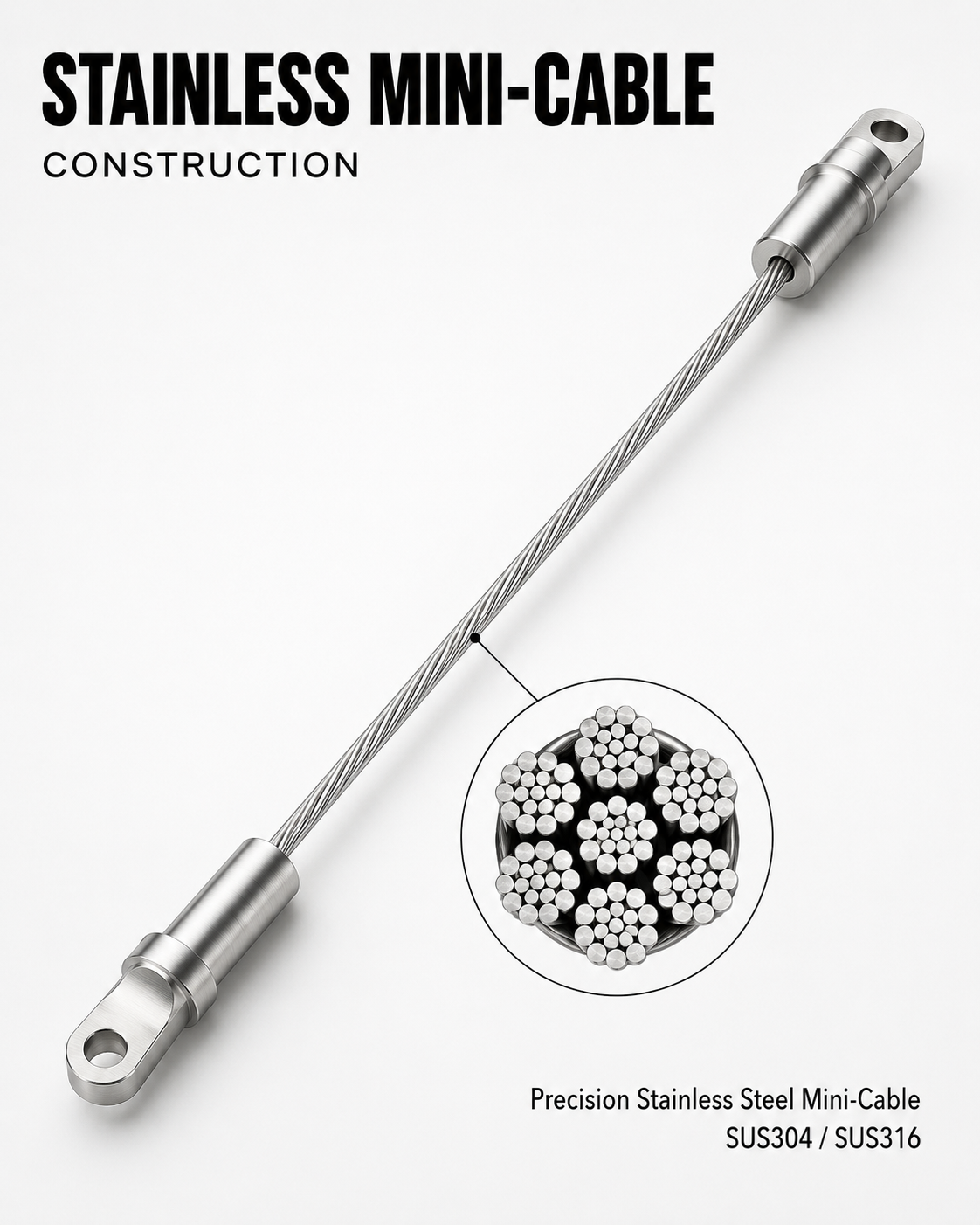 FCV Stainless Cable stainless mini-cable product
